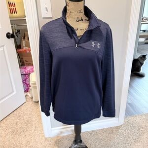 Under Armour Dark Blue Half-Zip Pullover